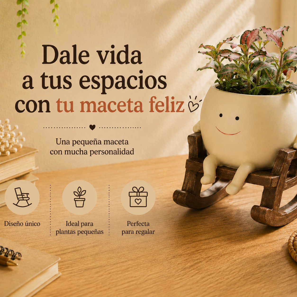 Maceta feliz