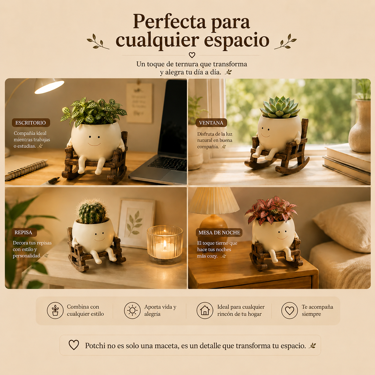 Maceta feliz