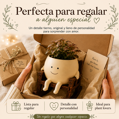 Maceta feliz